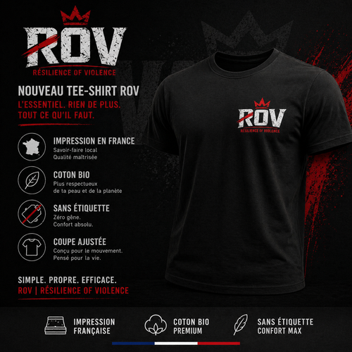 Tee-shirt noir original