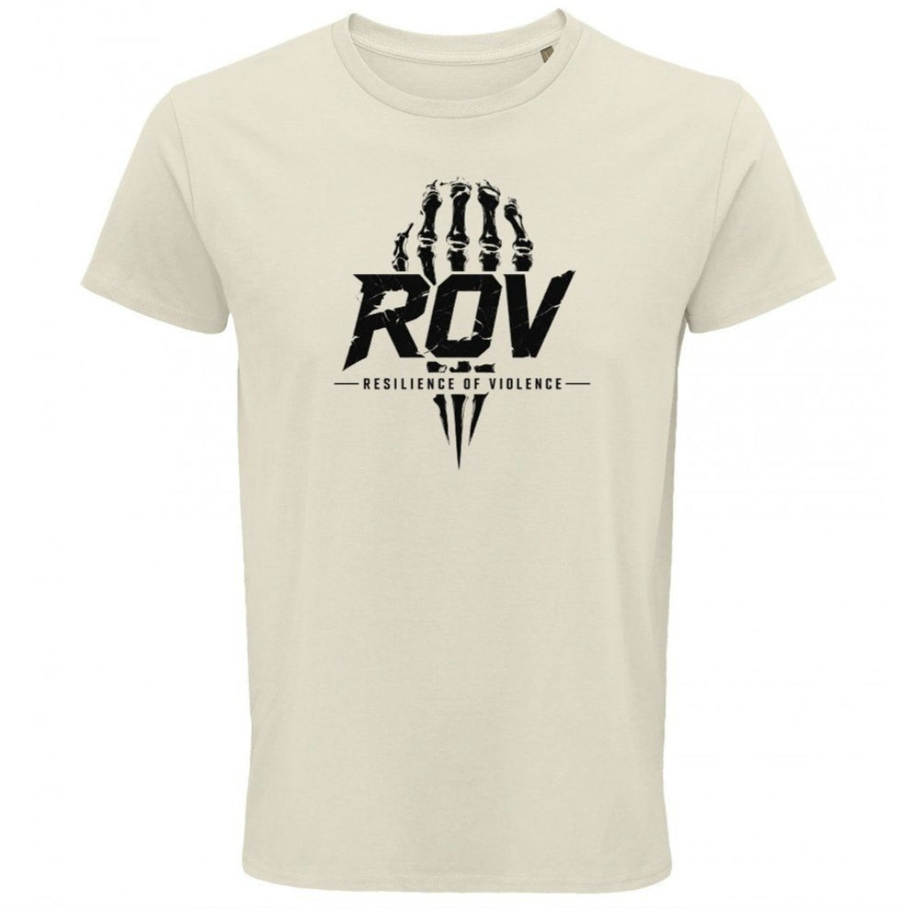 Tee-shirt skull ROV naturel