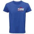 Tee-shirt bleu original