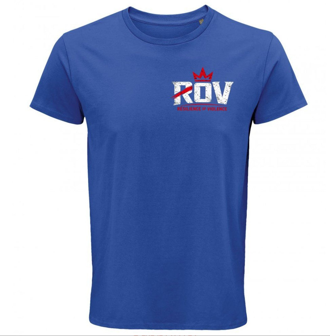 Tee-shirt bleu original